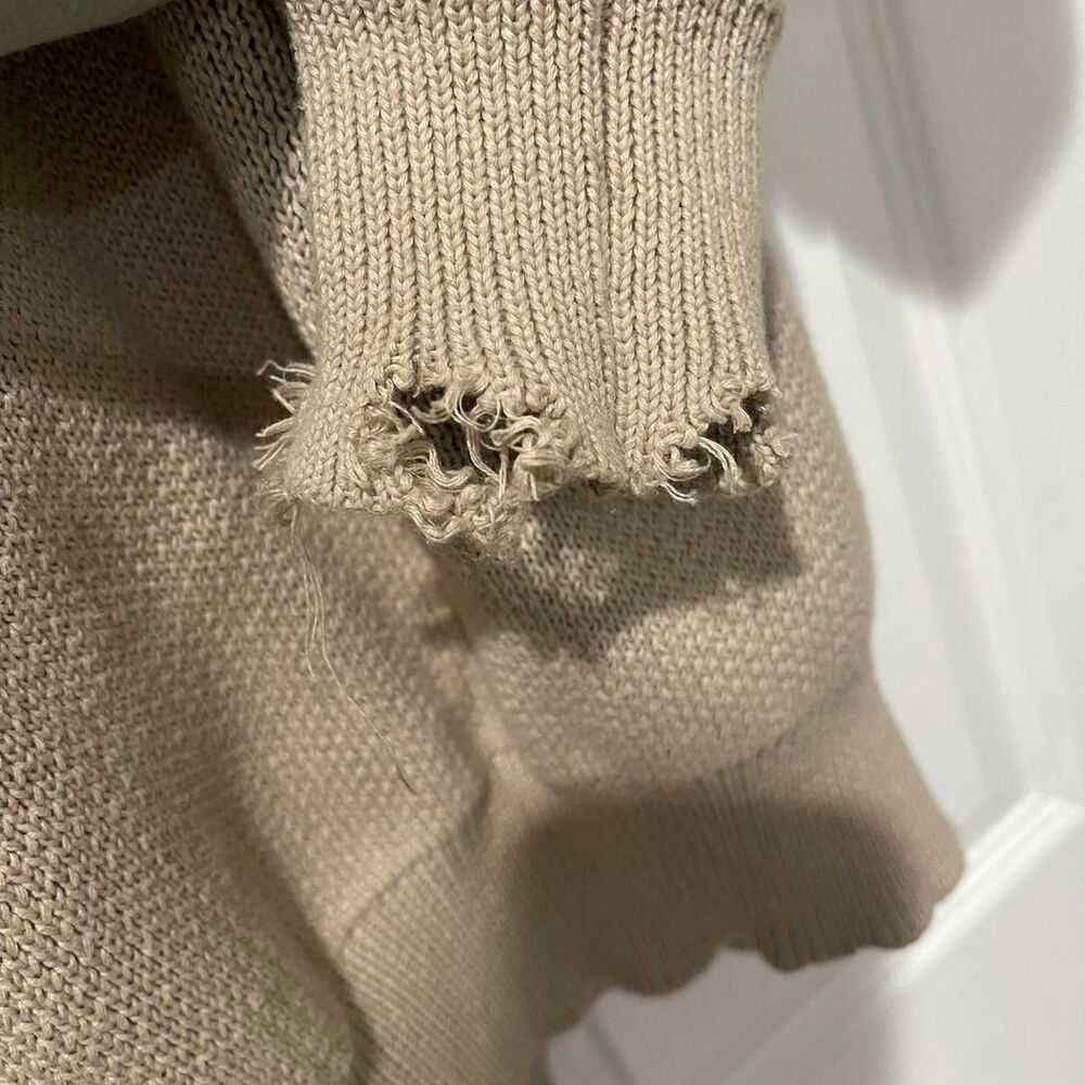 Essentials Women's Cream and Tan Jumper - Picture 5 of 6